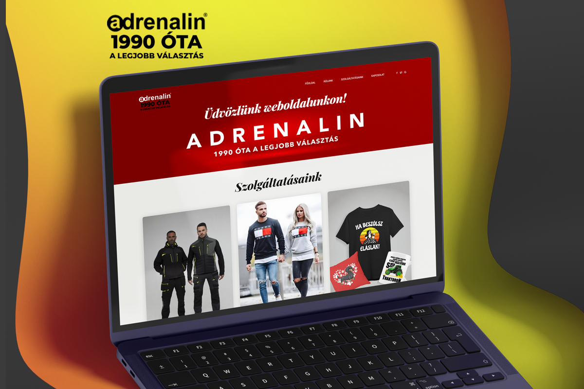 Adrenalin 1990 kreatív referencia